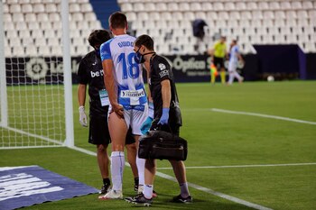 El delantero del Leganés Guido