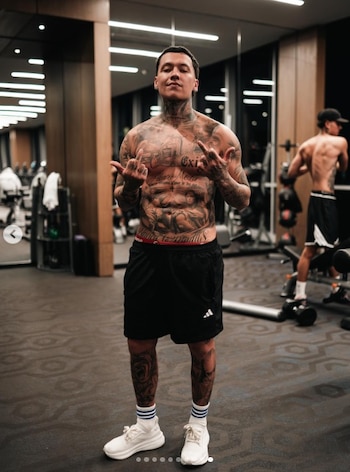 El cantante urbano colombiano Blessd