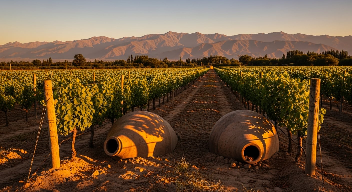 Las bodegas emplean vasijas de cemento, ánforas y barricas de roble para incidir en la textura y la fruta del vino. (Imagen Ilustrativa Infobae)