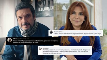 Lucho Cáceres y las reacciones