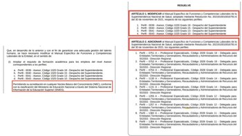 La reforma al manual de funciones amplió los requisitos académicos para cuatro asesores del despacho y creó nueve nuevos cargos dentro de la Superintendencia de Salud - crédito Andrés Forero/X