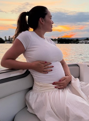 La actriz y empresaria se ha dedicado a disfrutar de esta nueva etapa de su vida - crédito Lina Tejeiro / Instagram