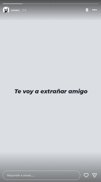 UnXavi lamentó que no podrá enfrentar a Chatterbox en el torneo de Dragon Ball Z previsto para el domingo siguiente, y Camu Valoy y Natali Vangler también lo despidieron