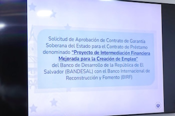 El dictamen unánime respalda un acuerdo entre el BIRF y BANDESAL que habilita nuevas líneas mediante bancos, cooperativas y sociedades de ahorro, con un plazo de 18 años y medio (Foto cortesía S. Callejas)