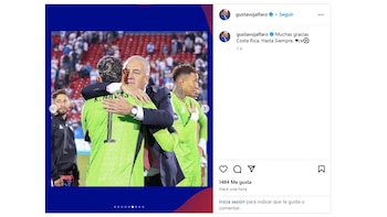 Alfaro se despidió de Costa