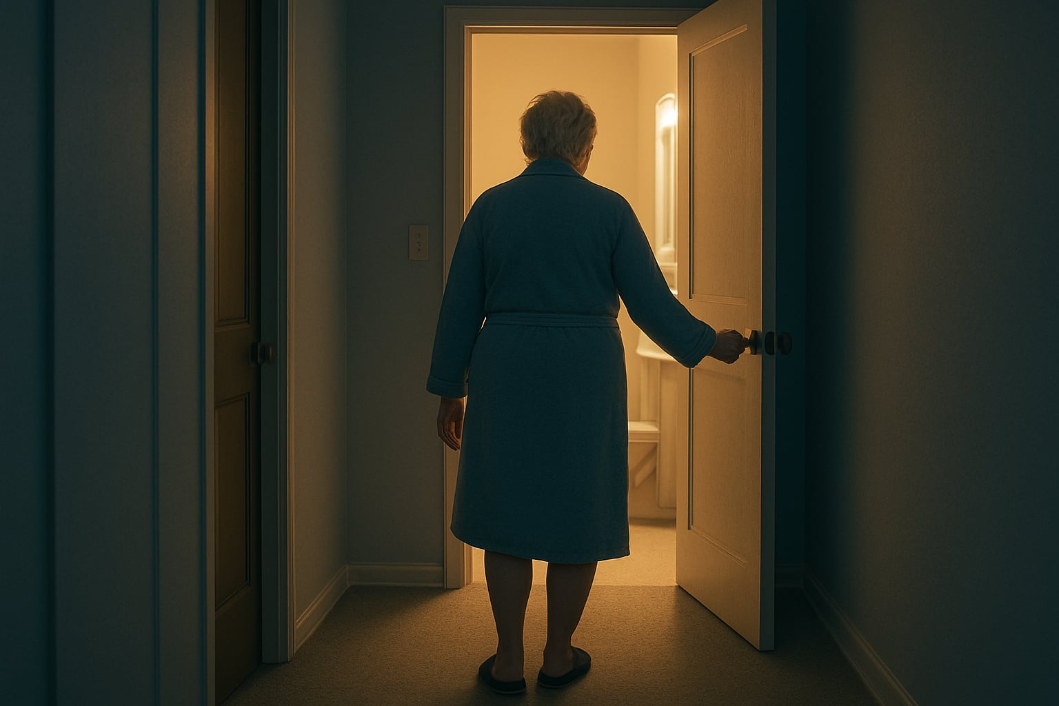 El estrés, la ansiedad y los problemas urinarios aumentan la frecuencia de los despertares nocturnos tras los 55 años (Imagen Ilustrativa Infobae)