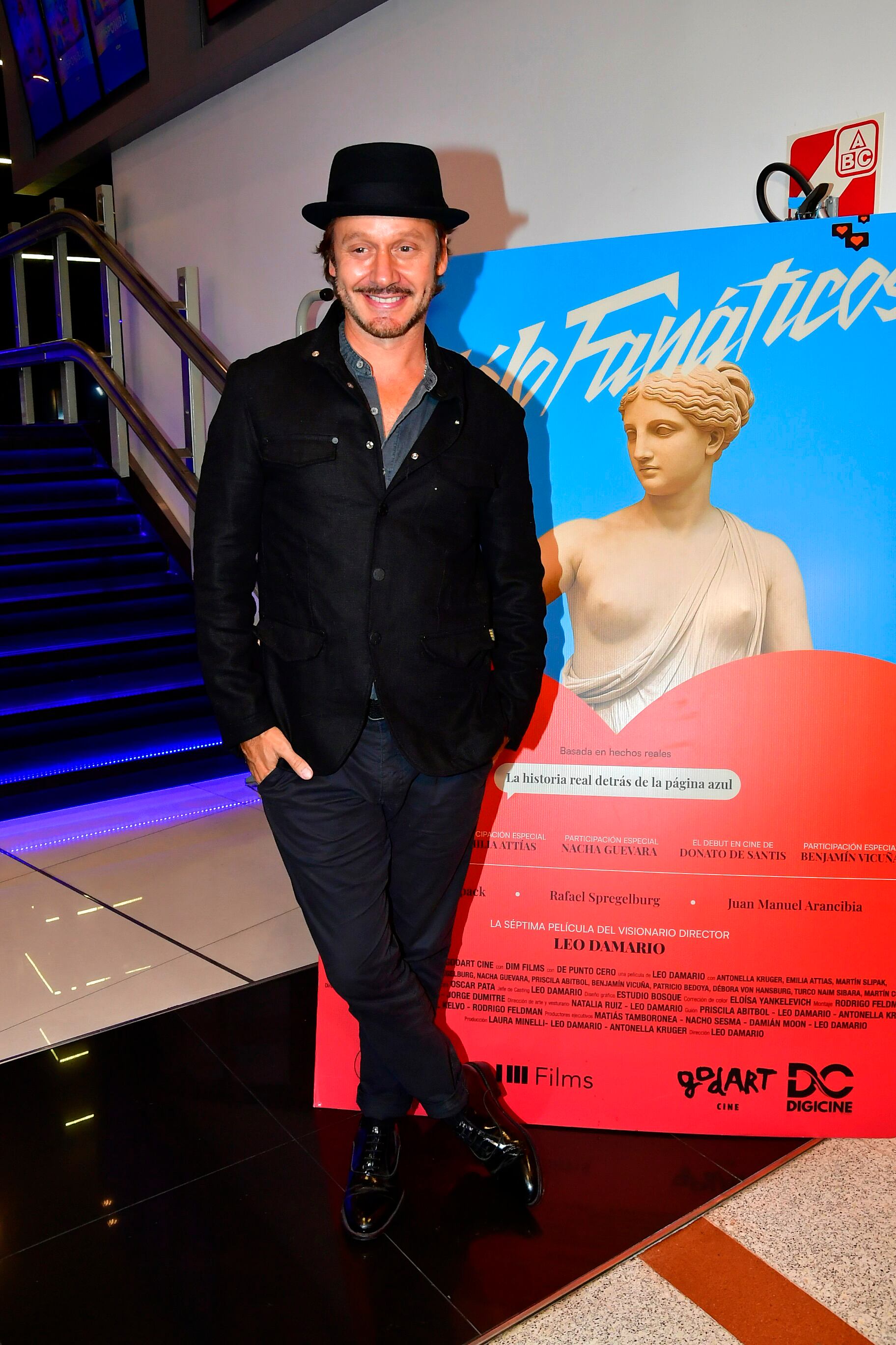 El actor Benjamín Vicuña asiste a la avant premiere de la película