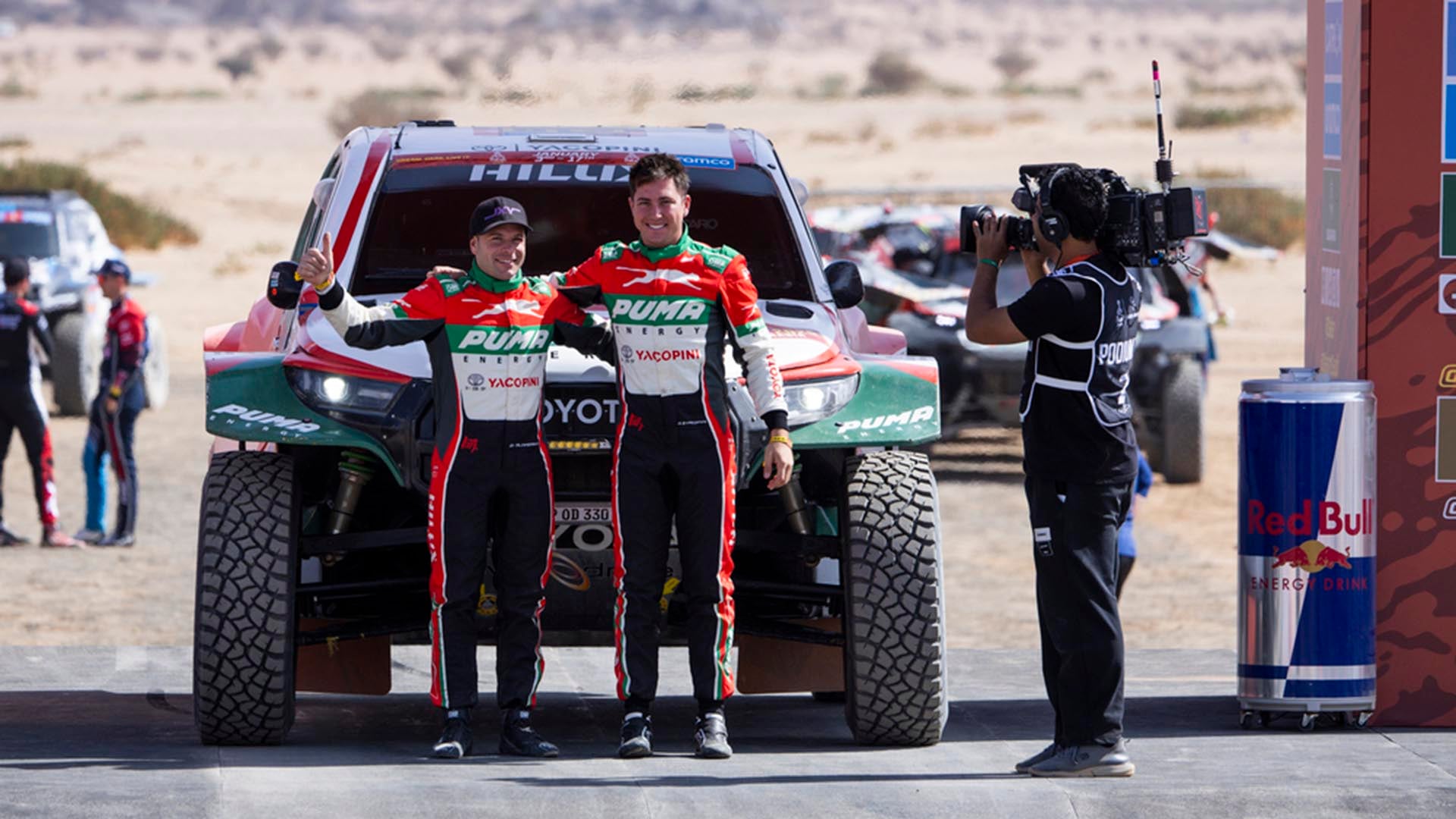 Juan Cruz Yacopini iba a representar al automovilismo argentino en la próxima edición del Dakar