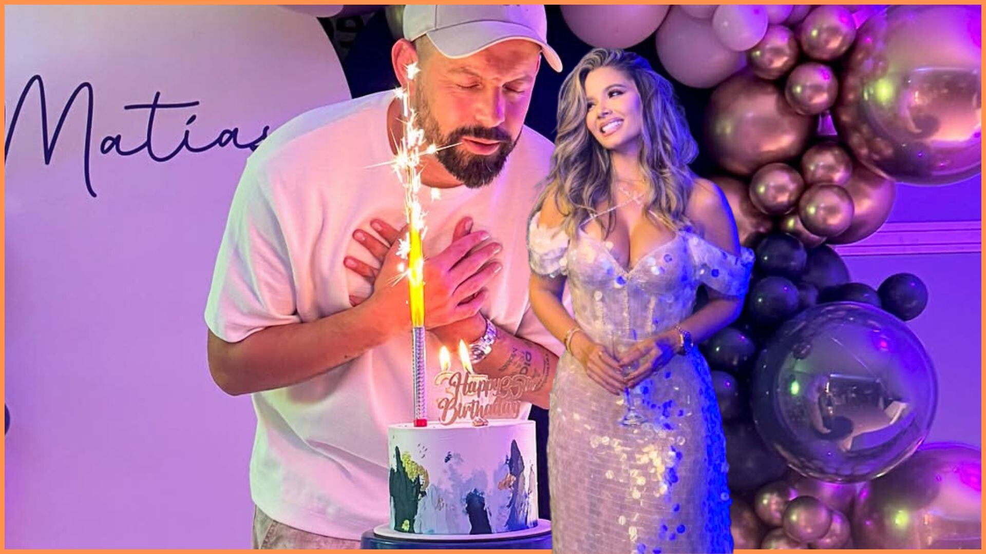 A Matías Mier le salió caro ser romántico con su esposa Valentina Rendón, pues en redes sociales le recordaron su pasada relación con Melissa Martínez - crédito @mati.mier y @melissamartineza/Instagram