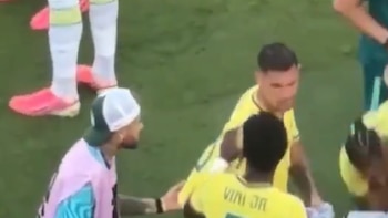 Los llamativos gestos de Neymar y Endrick que abrieron el debate en Brasil tras el empate ante Marruecos