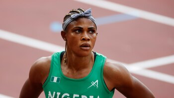 La nigeriana Blessing Okagbare fue