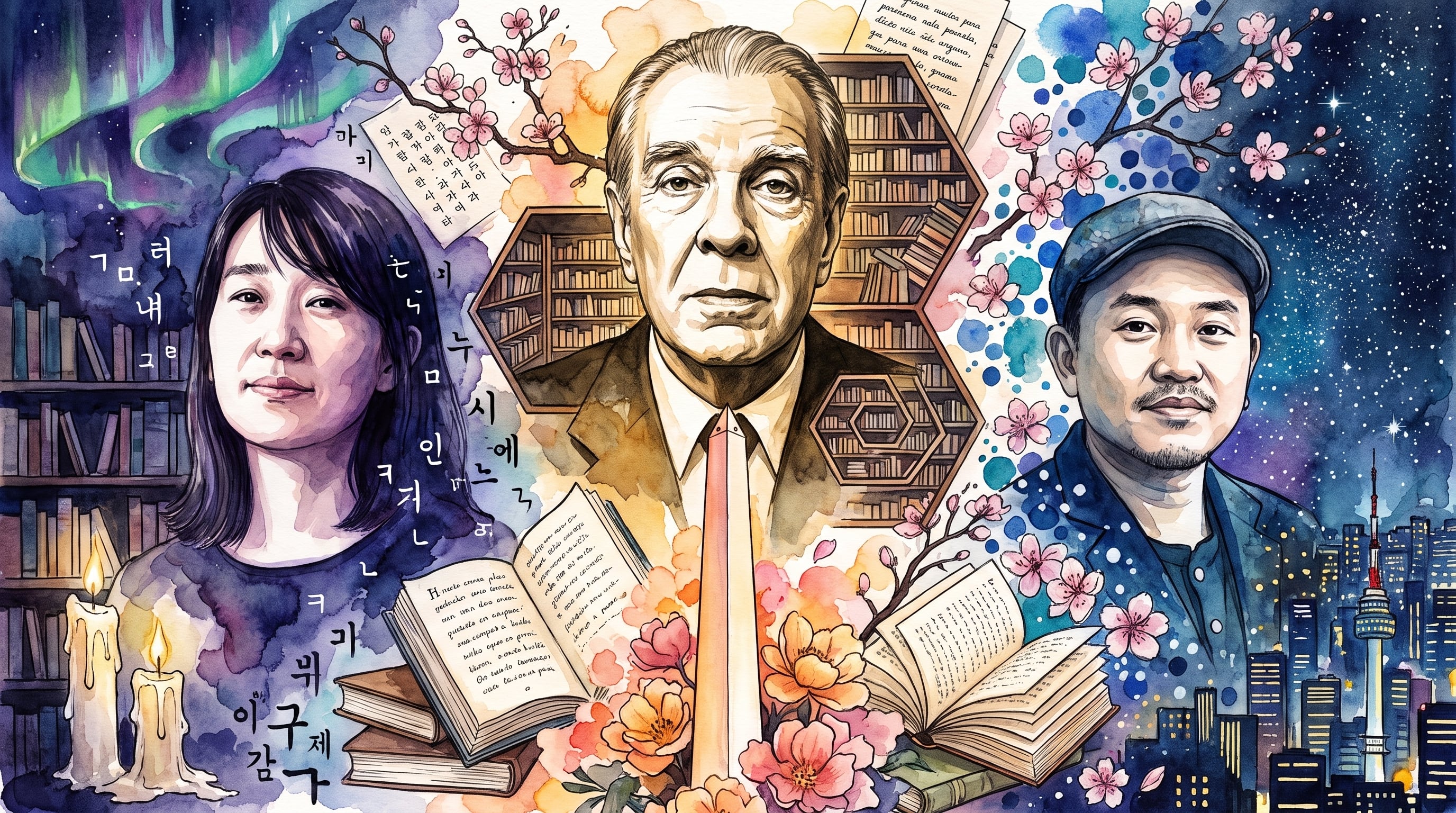 El auge posmodernista y la apertura democrática en Corea del Sur impulsaron la recepción de Borges y de la literatura fantástica - (Imagen Ilustrativa Infobae)