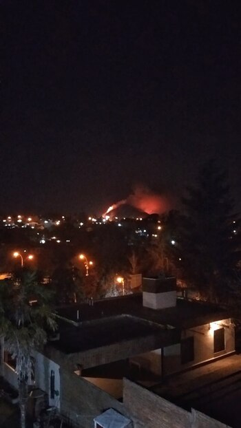 Villa Carlos Paz-Incendio