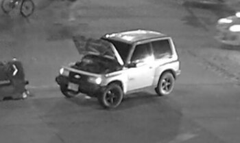 Se varó un vehículo en