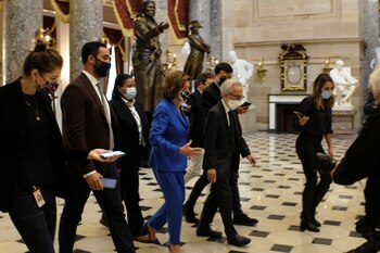 La líder de los demócratas