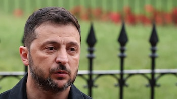 Zelenski llega a Suiza para