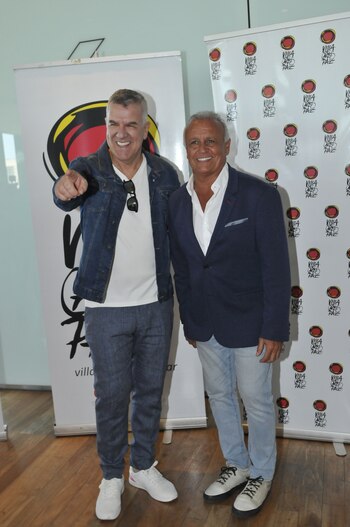 Dady Brieva y Miguel Del