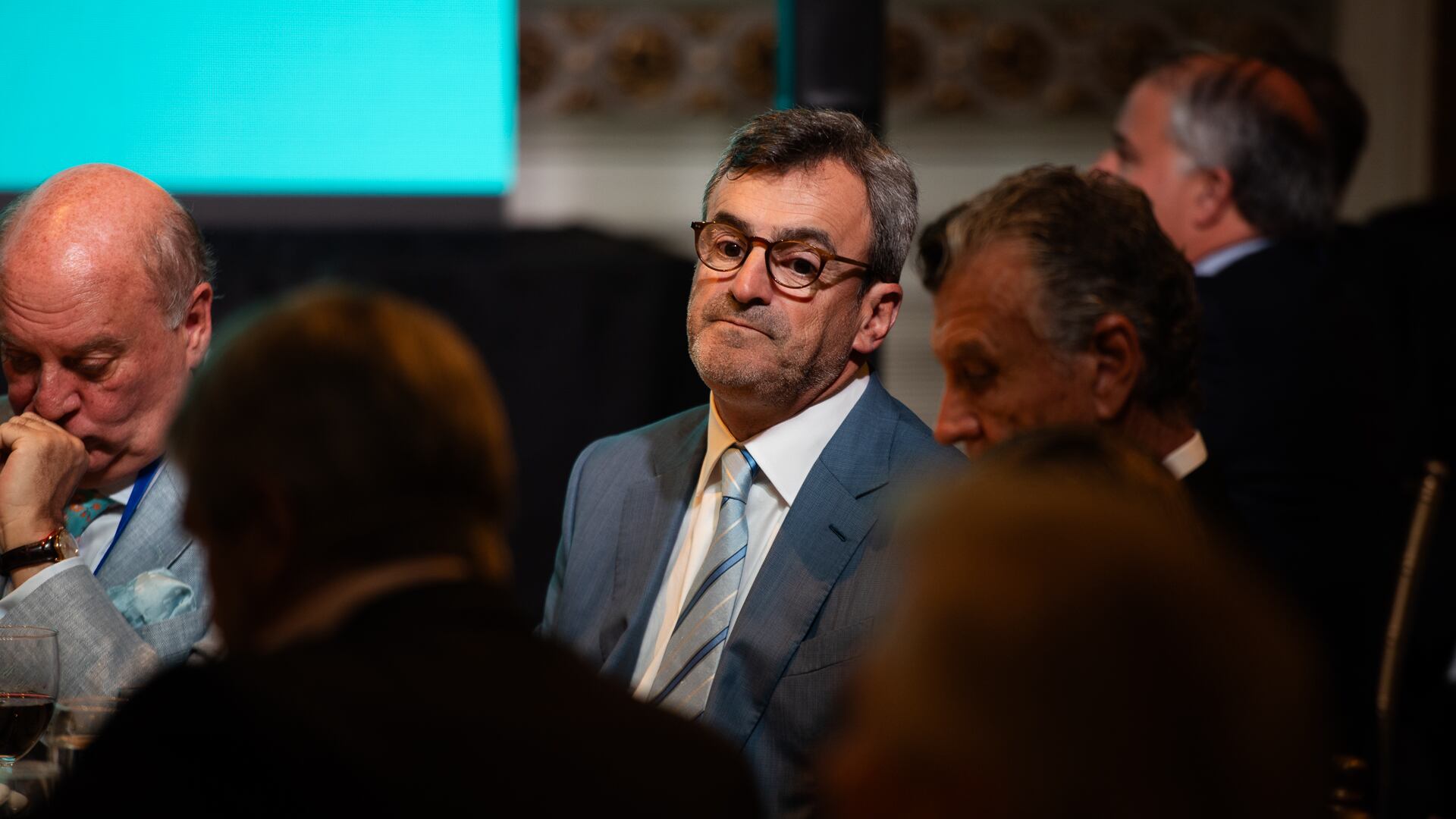 Martín Rappallini, presidente de la UIA, también estuvo presente en la reunión empresario de ayer