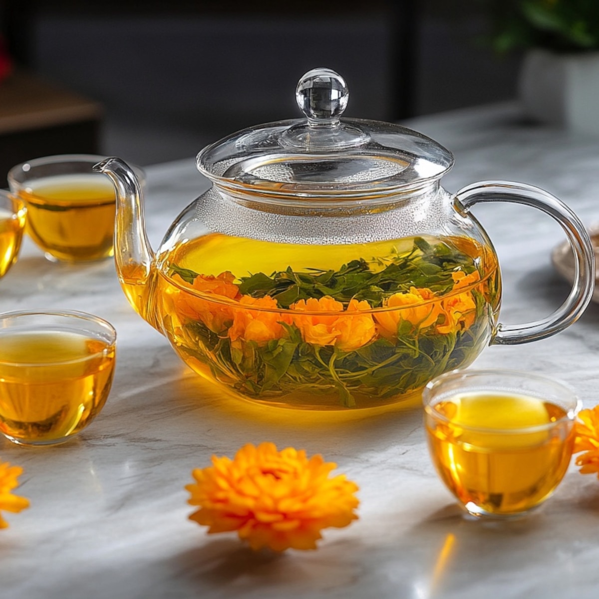 Cuáles son los efectos secundarios del té de cempasúchil - Infobae