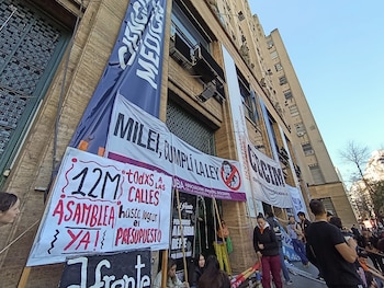 Marcha Federal Universitaria - Palaza de mayo -12 de mayo