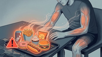¿Qué alimentos deben evitarse para no comprometer la ganancia de masa muscular?