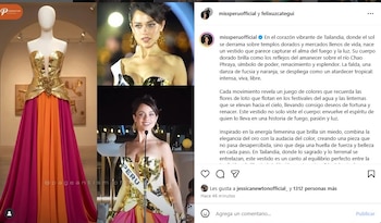 Karla Bacigalupo deslumbra en la