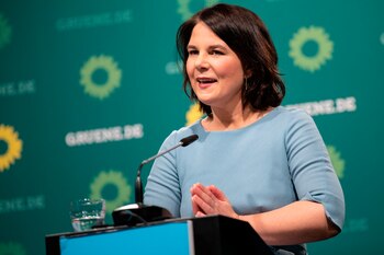 La candidata de los Verdes