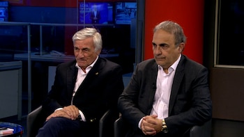 Dos de los competidores de