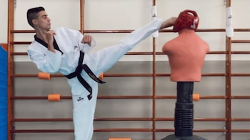 Qué fue de Joel González: del oro olímpico en taekwondo a cuidar a futbolistas y competir en golf