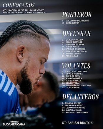Estos son los convocados de