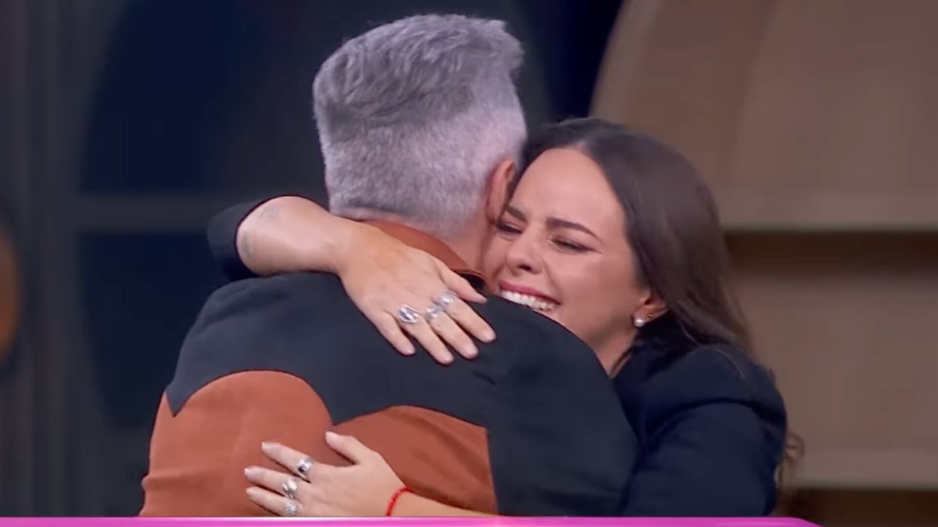 La hija de Alexis Ayala visitó al actor en La Casa de los Famosos México.(ViX)