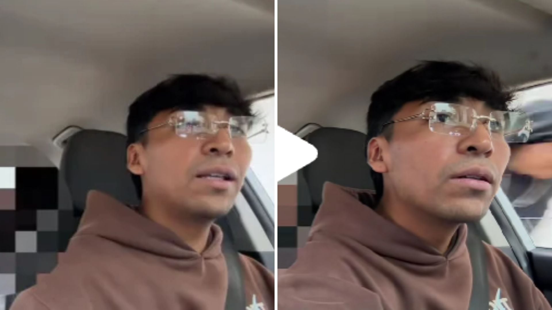 Joven pide al chofer de aplicación bajar la ventana por el calor y le roban el celular: sospechan que todo fue un plan para quitarle el coche