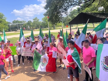 Marea Rosa en Dallas, Texas,