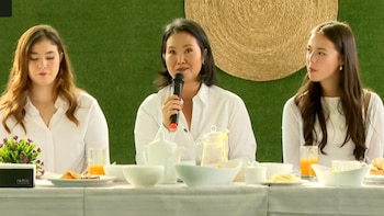 Keiko Fujimori afirma en desayuno electoral que respetó resultados del 2021 y explica por qué sigue en la política