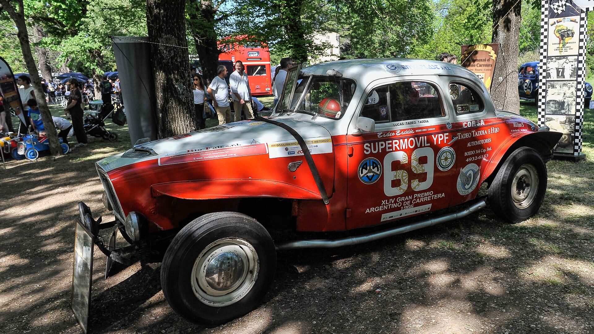 Este Chevrolet es una joya: lo corrió Tadei Taddia en la mítica Buenos Aires-Caracas de 1948