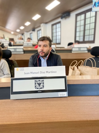 El concejal Juan Manuel Díaz