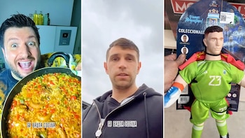 Leandro es primo de Dibu