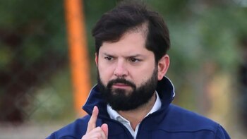 El presidente de Chile, Gabriel Boric