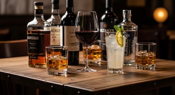 Los aperitivos se sirven antes