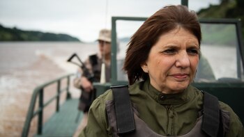 Patricia Bullrich en su última