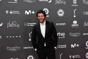 Javier Pereira en la alfombra
