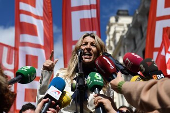 La vicepresidenta segunda y ministra