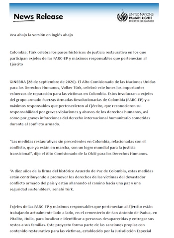 ONU -crédito @ONUHumanRights/X
