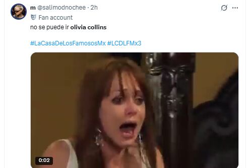 (Captura de pantalla X)