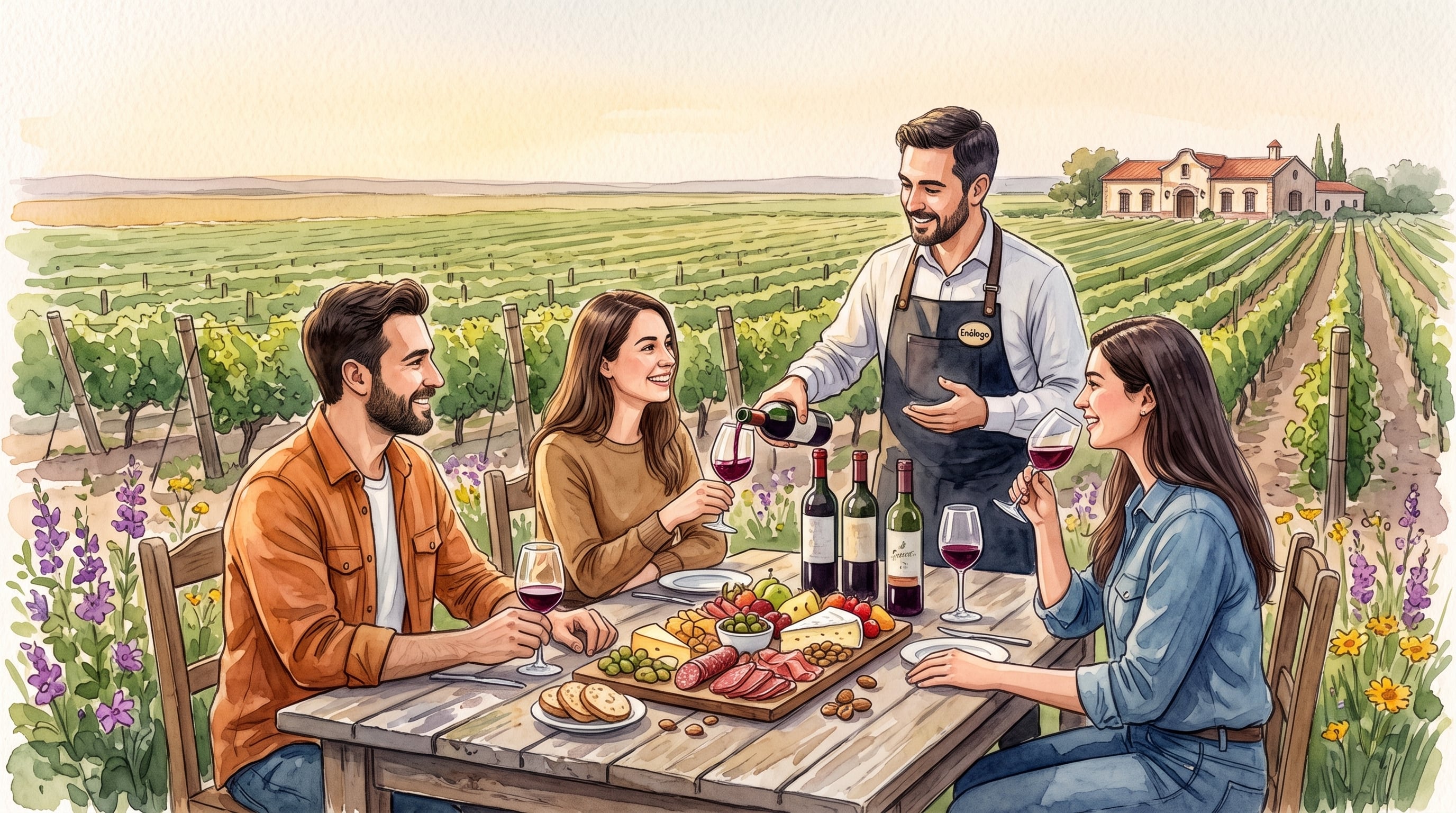 El enoturismo en Buenos Aires suma experiencias de cata, gastronomía, recorridos por viñedos y actividades al aire libre (Imagen Ilustrativa Infobae)