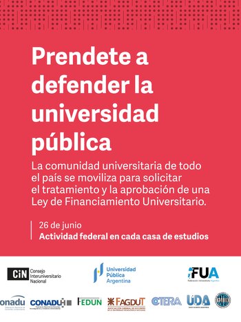 La convocatoria es en apoyo