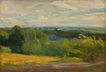 "En plena naturaleza", Autor: Malharro,