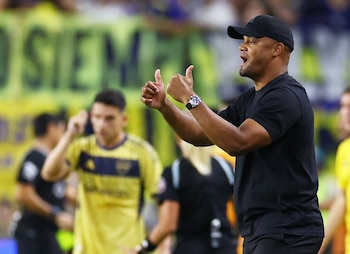 Vincent Kompany, el DT del Bayern Múnich, elogió a Miguel Ángel Russo antes del partido contra Boca Juniors por el Mundial de Clubes (REUTERS/Hannah Mckay)