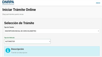 Por ahora el trámite se