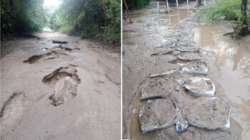 El sendero al sector de